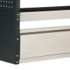 Optima-Fahrzeugeinrichtungen-Regal-Vatiante-Sichererungsklappe-geschlossen-Stahl-Aluminium-silber-professional-Breite-von-450-bis-1470mm-einfach